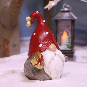 Diseño personalizado polyresin feliz de <span class=keywords><strong>Navidad</strong></span> adornos de regalo venta al por mayor <span class=keywords><strong>Navidad</strong></span> gnome - Product Image 3