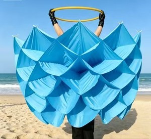 Falda de Danza LED 3D con Diseño de Flor de Loto, Disfraz Luminoso para <span class=keywords><strong>Hula</strong></span> <span class=keywords><strong>Hoop</strong></span>, Ideal para Escenarios, Bodas, Discotecas y Fiestas - Product Image 1