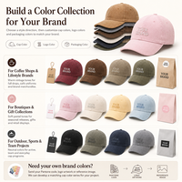 Casquette de baseball en velours côtelé à 6 panneaux avec logo personnalisé pour activités promotionnelles, équipes sportives, marques d'entreprise, esthétique vintage
