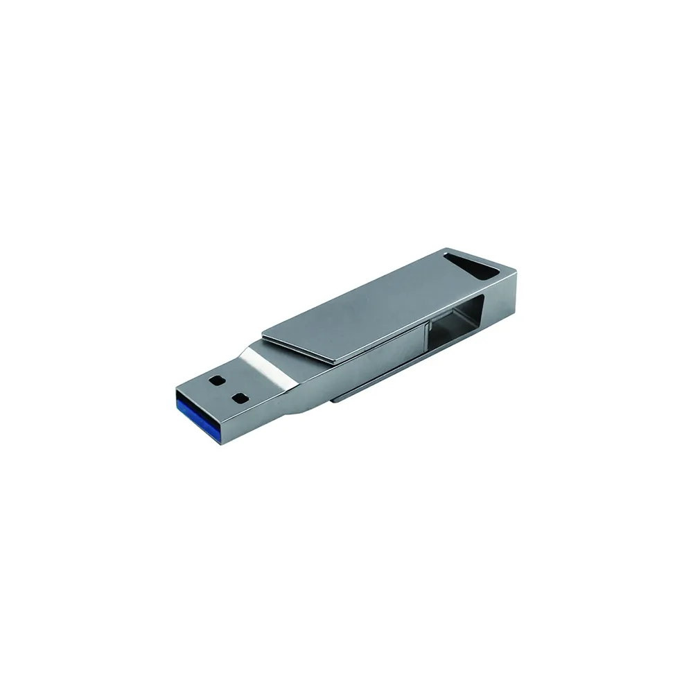 UDF912SC Metalen Usb Flash Drive 128Gb Otg Pen Drive Swivel Usb Otg Flash Drive