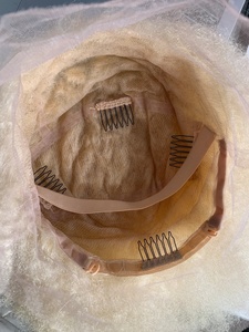 <span class=keywords><strong>Parrucca</strong></span> CF 179 Full Lace Senza Colla, <span class=keywords><strong>Bionda</strong></span> 613, Ricci <span class=keywords><strong>Afro</strong></span> Kinky, <span class=keywords><strong>Parrucca</strong></span> Europea con Pelle Sottile, Non Trattata, per Acconciature Intrecciate - Product Image 5