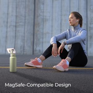 New Arrival Stainless Steel Travel <b>Water</b> <b>Bottle</b> with Magnetic Phone Holder and 12-24 Hours Thermal Insulation - Product Image 4