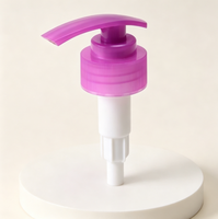 Pompe à lotion en plastique 33/410, débit de 4 ml, distributeur cosmétique pour shampoing, gel douche, savon liquide pour les mains, flacon.