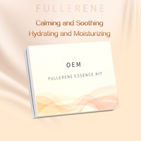 Kit de Soin Visage Anti-Âge et Anti-Rides Marque Blanche OEM, Sérum Raffermissant à la Fullerène et Peptides de Collagène