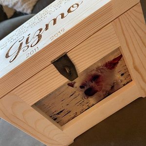 Customizable Modern Solid Wood Pet <strong>Urn</strong> High-End MDF Casket Memorial Cremation Ash <strong>Urn</strong> for <strong>Cats</strong> Humans Logo Options Custom Sizes - Product Image 5