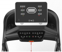 Treadmill Lipat Kstar DC 1.75HP Motor 1-16KM/Jam Kecepatan Elektrik 15% Kemiringan Otomatis Layar LED Baja Untuk Penggunaan di Rumah