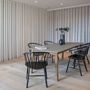 Cortinas Opacas Plisadas en Forma de S para el Hogar, Cortinas y Cenefas Suaves para Sala de Estar - Product Image 6