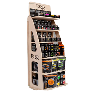 Présentoir de boisson pour affichage commercial Traitement de surface de placage Affichage de supermarché - Product Image 1