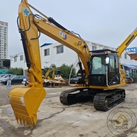 Excavatrice sur chenilles CAT 312D2GC d'occasion de haute qualité, 12 tonnes, très demandée, avec des performances exceptionnelles
