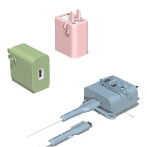 Ingrosso Copri Caricabatterie Colorati Antiurto in Silicone 18W 20W Protezione Cavo 3 Pezzi per iPhone <span class=keywords><strong>Huawei</strong></span> - Product Image 4