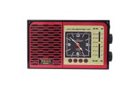 Vofull M-559 BT Meier Lecteur de musique audio sans fil multifonctionnel Amplitude à quartz/FM/Radio de chargement de logiciel avec lampe de poche