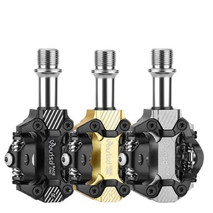 Pédales autobloquantes VTT pour vélos de route Pédale de vélo à roulement en alliage d'aluminium avec accessoires d'équitation en montagne à haute durabilité - Product Image 1