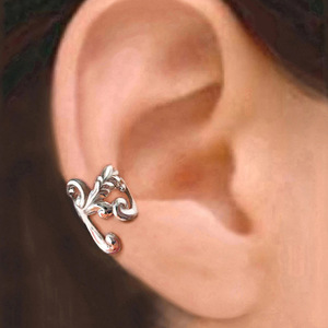Pendientes de Clip Vintage en Tono Plateado para Mujeres y Hombres, Estilo Hip Hop, Sin Perforación, Joyería de Moda Urbana para Uso Diario - Product Image 3