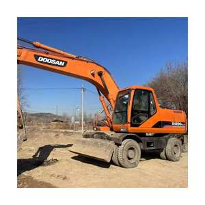 Bon vendeur Doosan a utilisé l'excavatrice DH220LC-7 à roues de 21t DOOSAN, Doosan DH210 DX150 DX220 Machineries excavatrice d'occasion en stock - Product Image 5