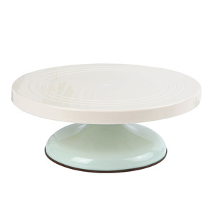 Outil de cuisson rond en plastique table tournante de gâteau table de montage lumière et stable plaque tournante moule à gâteau outils de cuisson de gâteau - Product Image 4