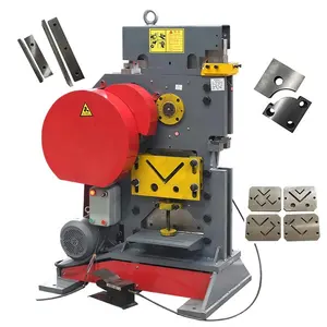 Multi Functional Steel Cutting Machines Mechanic Ironworker Steel Punching and Shearing Machine