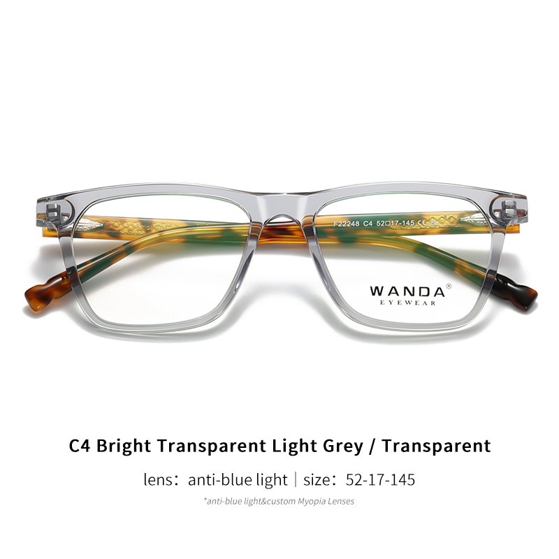 Bright Transparent Light Grey