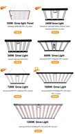 150w spectre complet intérieur rouge bleu LED élèvent la lumière de croissance des plantes hydroponiques pour la culture hydroponique