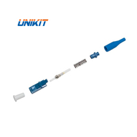Componentes de conectores de fibra óptica, cable de parche LC APC UPC SM MM SX 0,9mm 1,2mm 2,0mm 3,0mm, piezas de conectores de fibra óptica, gran oferta