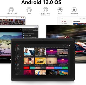 Máy tính bảng <span class=keywords><strong>Android</strong></span> <span class=keywords><strong>7</strong></span> <span class=keywords><strong>inch</strong></span>, màn hình cảm ứng IPS HD <span class=keywords><strong>7</strong></span> <span class=keywords><strong>inch</strong></span>, máy tính bảng PC lõi tứ, RAM 4GB, ROM 32GB, hỗ trợ mở rộng lên 1024GB - Product Image 5