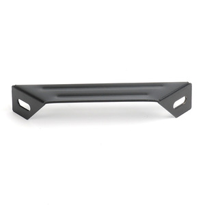 Iron <b>Corner</b> <b>Bracket</b> Black Right Angle Support <b>For</b> Bed Board Cabinet Reinforcement Three Sided Fixing Hardware Accessory - Product Image 1
