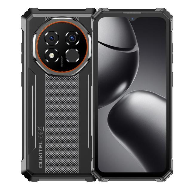 Oukitel G6 Rugged Smartphone 6GB+256GB 10600mAh Battery 6.52-inch Android 16 4G Waterproof Mobile Phone