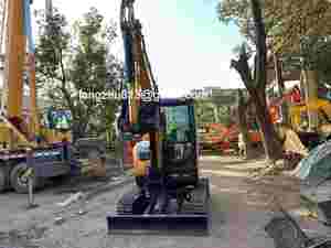 Miniexcavadora Sany Sy35 con pocas horas de trabajo, excavadora de cadenas Sany 35 fabricada en China, precio bajo en oferta en Shanghái - Product Image 6