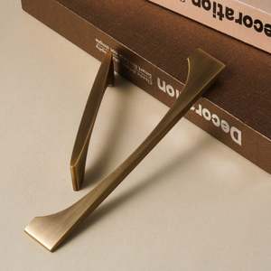 Modern Furniture <strong>Gold</strong> Luxury Handle Coat Cabinet Simple Handle - Product Image 1