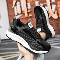 Nouvelles baskets épaisses pour hommes, confortables et tendance, avec fonction rehausseur de hauteur, en maille microfibre respirante