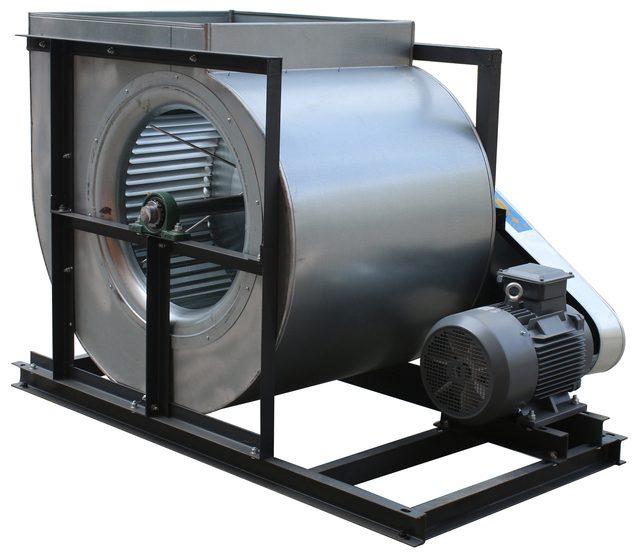 High Efficiency Radial Fan Centrifugal Blower Electrical Motor Commercial Belt  Driven Centrifugal Fan