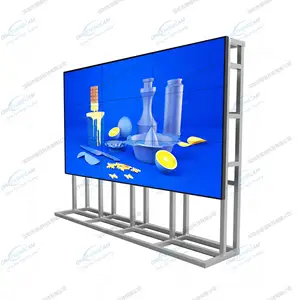 TV WALL Indoor full HD 55 pollici TFT-LCD 1.8mm active to active seam videowall 60Hz frequenza di lavoro