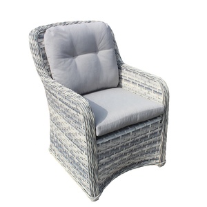 Muebles de Jardín de ratán para exteriores, mesa Rectangular, juego de comedor, 7 piezas - Product Image 2