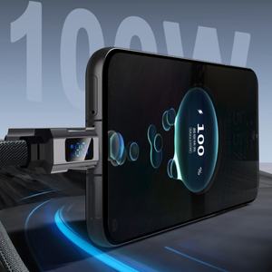 بيع بالجملة نايلون مضفر w 2 مع 2 Usb مع 60 شحن سريع للهاتف المحمول 4 في 1 نوع c: s - Product Image 5