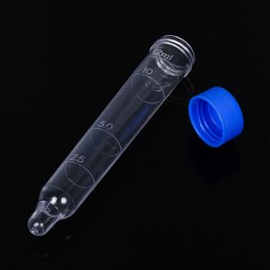 Vis Tube à essai de sédiment d'<span class=keywords><strong>urine</strong></span> Vis Collection d'<span class=keywords><strong>urine</strong></span> en plastique Tube à essai en plastique gradué Tube à essai transparent - Product Image 4