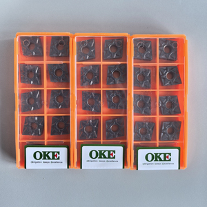 Herramienta de Torneado Cuadrada Negativa de Carburo de Tungsteno CNMG120404-MF OP1315 con Recubrimiento CVD/PVD, Personalizable, Fabricada en China para Tornos CNC - Product Image 2