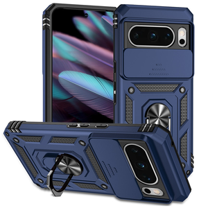 อุปกรณ์เสริมโทรศัพท์มือถือฝาหลังพร้อมห่วงยึดกล้องและเคสโทรศัพท์เกราะกันกระแทกหน้าต่างแบบกดสำหรับ Google Pixel 9 Pro - Product Image 5
