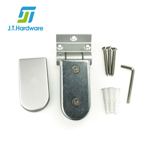 Porte pivotante en verre sans cadre en aluminium de style européen - Product Image 5