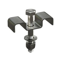 Clips de grille modernes durables en acier inoxydable 304 avec revêtement en zinc pour sols d'appartements et parcs - Résistants à l'eau et anticorrosion