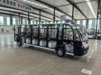 Mini-bus électrique touristique Renqi à prix abordable, moteur AC 7,5 kW, batterie 72 V 150 Ah, 20 places