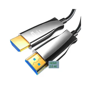 Micro HDMI 2.0 cavo da disegno 4K 60Hz 100M 150M proiettore Layout Home Theater cavo HDMI AOC In fibra ottica ad alta definizione