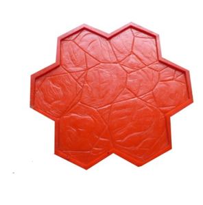 GOINYON - Tapetes de Goma para Exteriores, Moldes Decorativos para Cemento, Impresiones para Pisos, Imitación de Piedra/Ladrillo/<span class=keywords><strong>Madera</strong></span> - Product Image 2