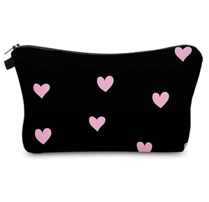 Sac à cosmétiques tendance pour femmes, imprimé vaches, imperméable, en <span class=keywords><strong>tissu</strong></span> polyester PU, fermeture éclair, élégant, pochette de maquillage pour les voyages - Product Image 5