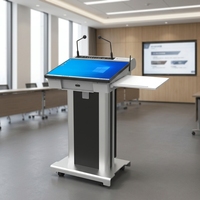 Pupitre interactif électronique intelligent à écran tactile avec affichage numérique de 32 pouces pour l'éducation en salle, les événements religieux et les discours