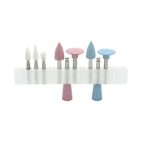 Kits de polissage de résine composite dentaire instruments dentaires de polissage en caoutchouc de silicone