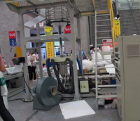 Machine de soufflage de film HDPE SJ 3000x2000x4000mm, machine à fabriquer des sacs HDPE/LLDPE, 220V-380V, diamètre de vis 60mm, 30-50kg/h
