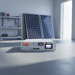 بطاريات ليثيوم أيون 51.2 فولت 100 أمبير ساعة، بطارية ليثيوم 512 فولت 100 أمبير ساعة مثبتة على الرف، نظام تخزين طاقة هجين متصل بالشبكة - Product Image 1