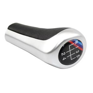 Silver Gear <b>Shift</b> <b>Knob</b> Head For BMW Manual Transmission 6 Speed Aluminum Alloy Ergonomic Design - Product Image 2