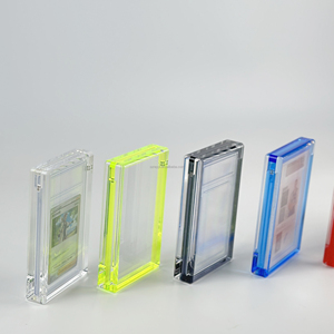 Ray Yi tùy chỉnh <span class=keywords><strong>Acrylic</strong></span> psaed slab thẻ phân loại bảo vệ hiển thị rõ ràng từ trường hợp cam nhựa trường hợp cho phân loại psaed thẻ - Product Image 3