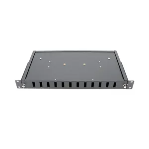 Boîte de Distribution de Fiber optique 1U 19 ''12 ports SM Duplex SC 24 Core