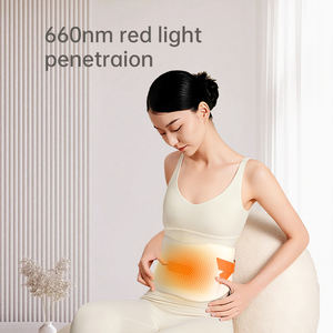 전기 따뜻한 벨트 마사지 기계 새로운 휴대용 저주파 핫 압축 요추 진동 허리 마사지 스마트 난방 - Product Image 6